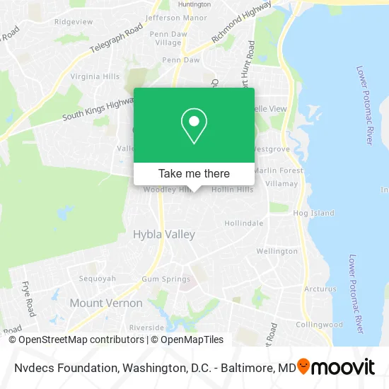 Nvdecs Foundation map