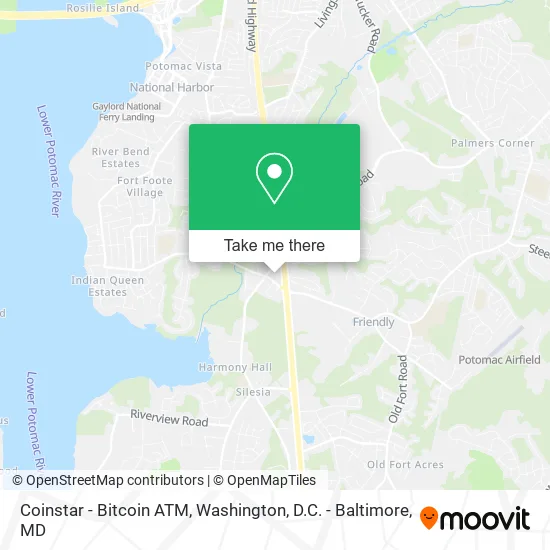 Coinstar - Bitcoin ATM map