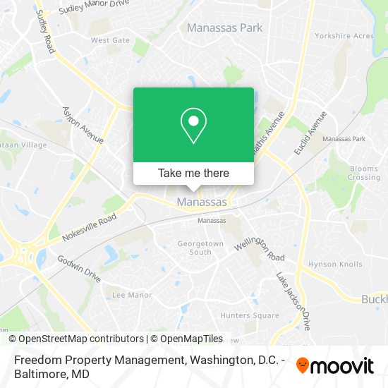 Mapa de Freedom Property Management