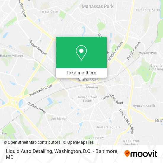 Liquid Auto Detailing map