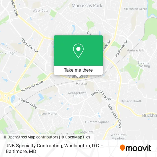 Mapa de JNB Specialty Contracting