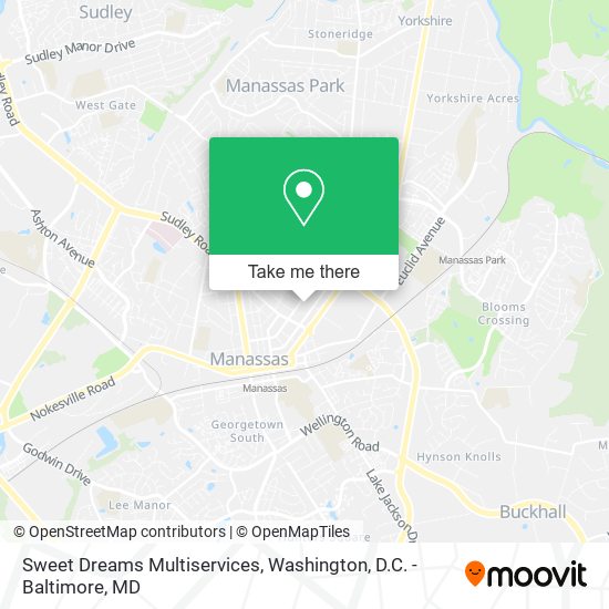 Sweet Dreams Multiservices map