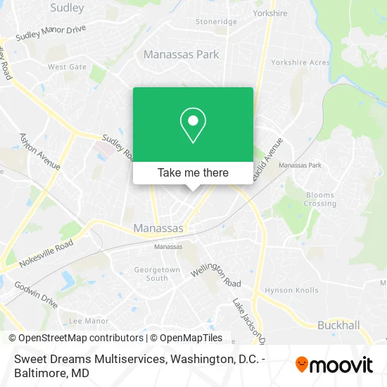 Sweet Dreams Multiservices map