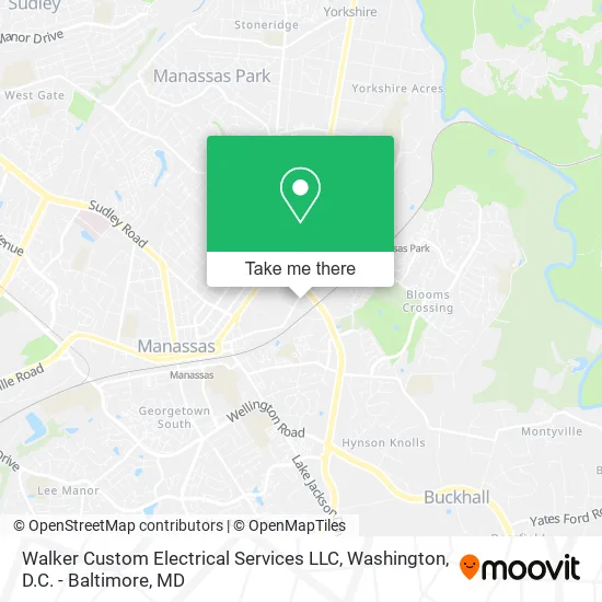 Mapa de Walker Custom Electrical Services LLC