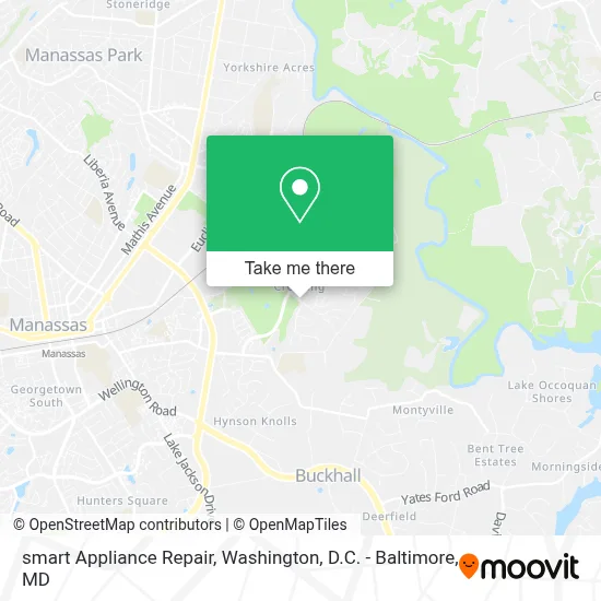smart Appliance Repair map