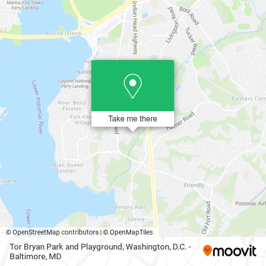 Tor Bryan Park and Playground map