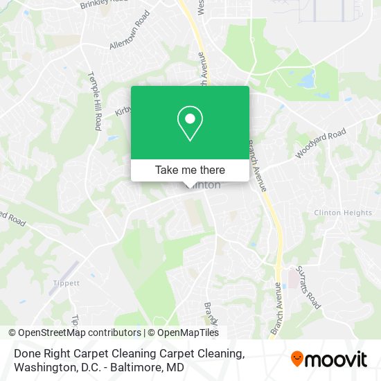 Mapa de Done Right Carpet Cleaning Carpet Cleaning