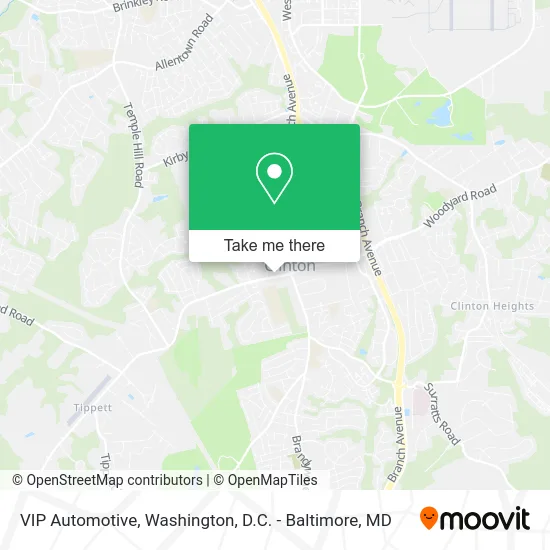 VIP Automotive map
