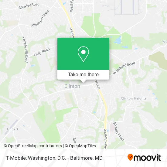 T-Mobile map