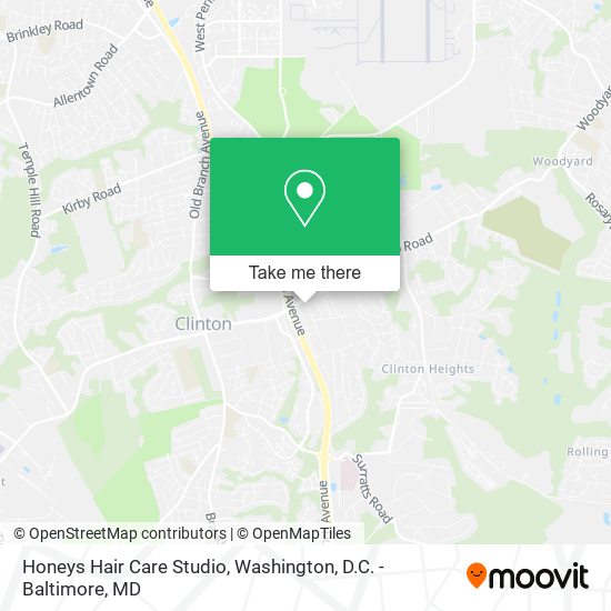 Honeys Hair Care Studio map