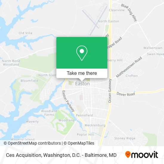 Ces Acquisition map