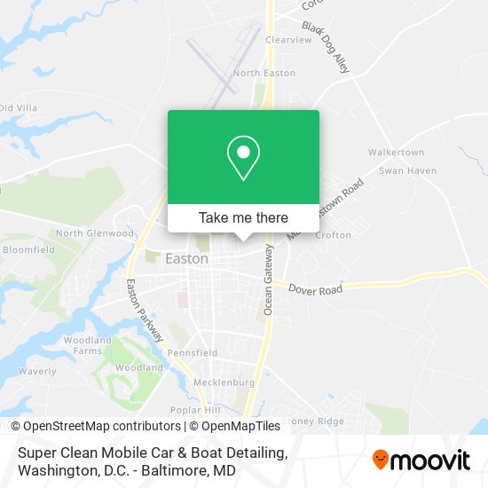 Super Clean Mobile Car & Boat Detailing map