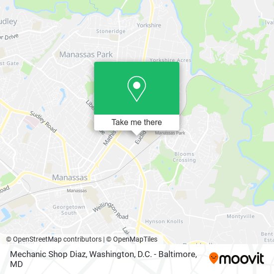 Mapa de Mechanic Shop Diaz
