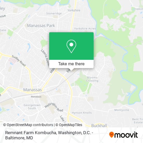 Remnant Farm Kombucha map