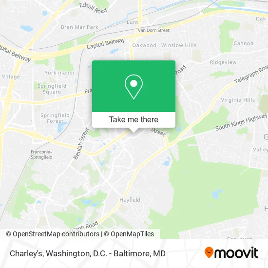 Charley's map