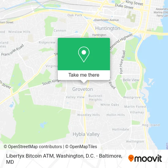 Libertyx Bitcoin ATM map