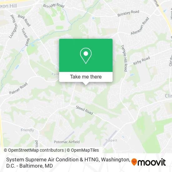 System Supreme Air Condition & HTNG map