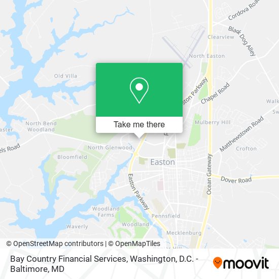 Mapa de Bay Country Financial Services