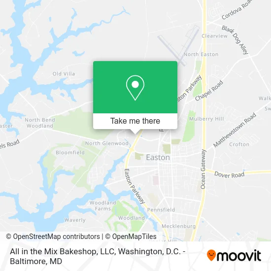 All in the Mix Bakeshop, LLC map