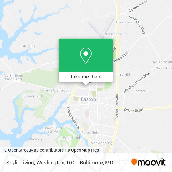 Skylit Living map