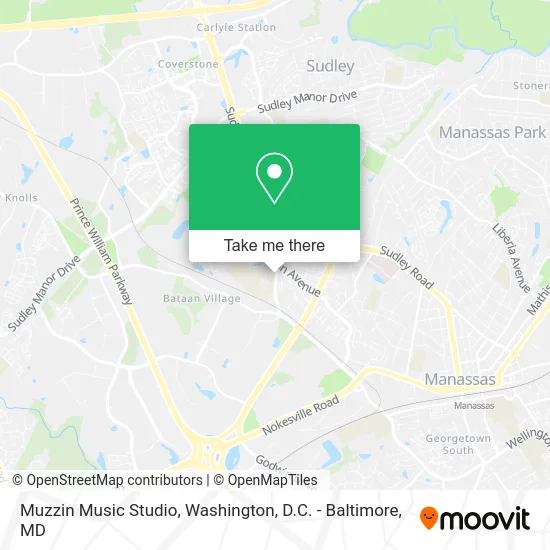 Muzzin Music Studio map