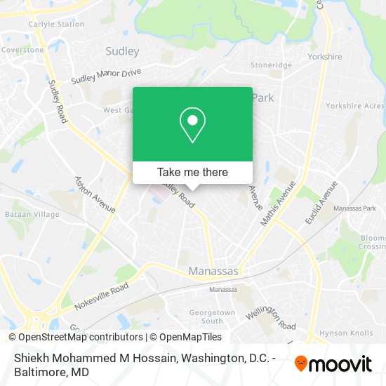 Shiekh Mohammed M Hossain map