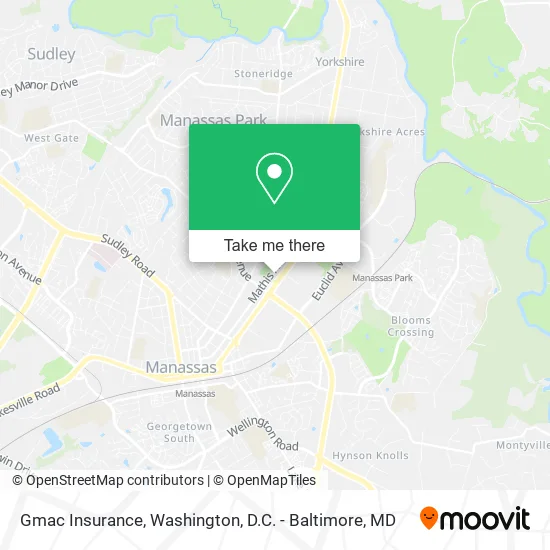 Gmac Insurance map