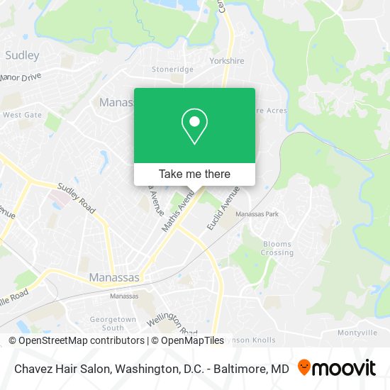 Mapa de Chavez Hair Salon
