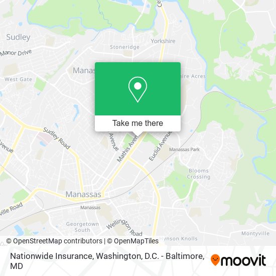 Nationwide Insurance map