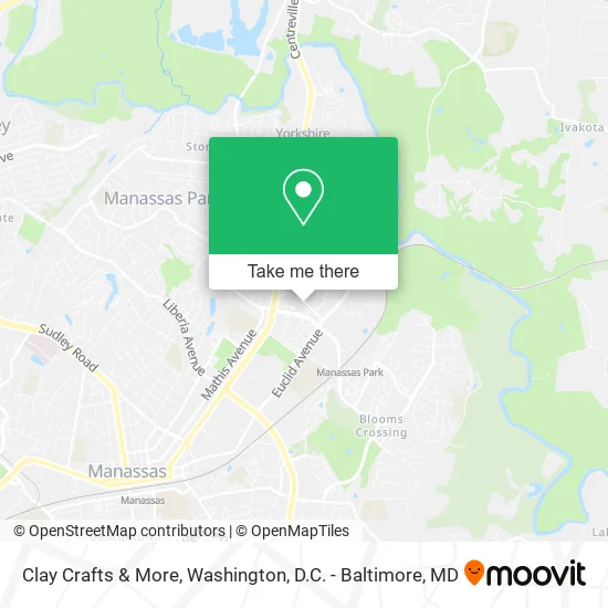 Mapa de Clay Crafts & More