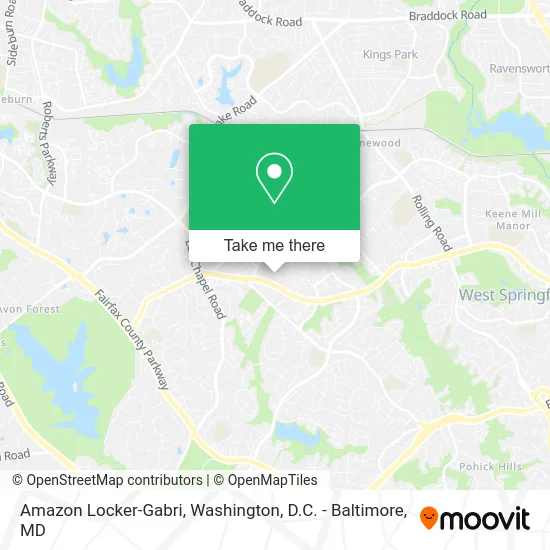 Amazon Locker-Gabri map