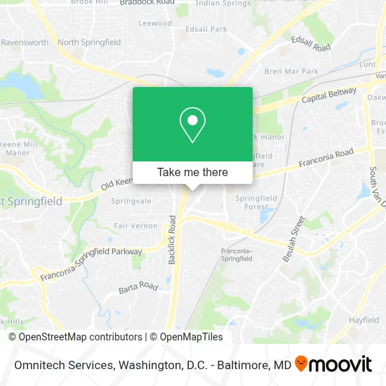 Omnitech Services map