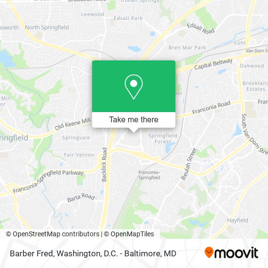 Barber Fred map