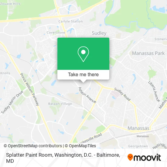 Splatter Paint Room map