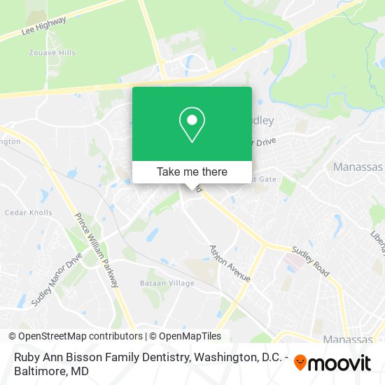 Mapa de Ruby Ann Bisson Family Dentistry