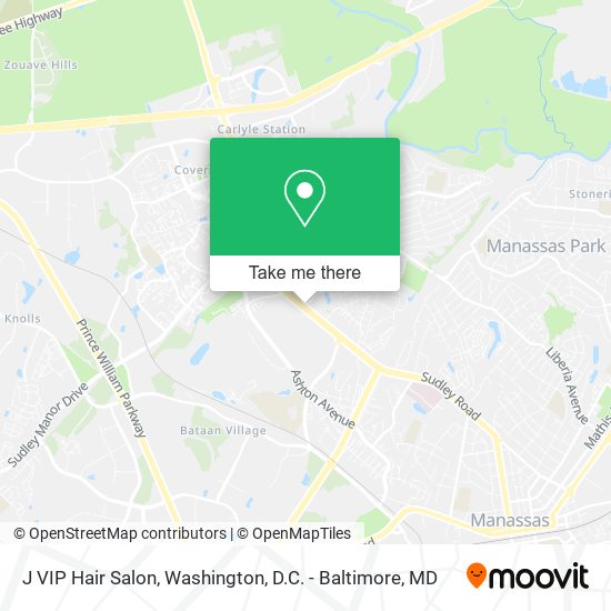 Mapa de J VIP Hair Salon