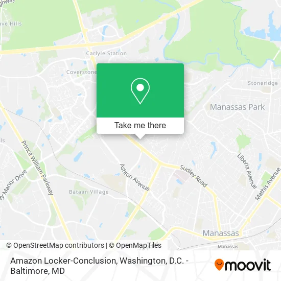 Amazon Locker-Conclusion map