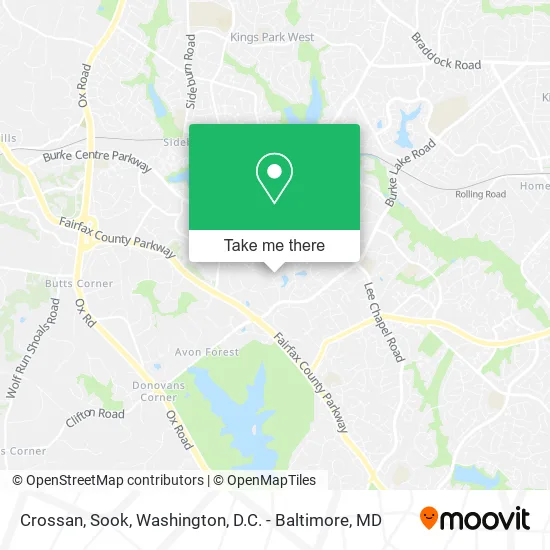 Crossan, Sook map