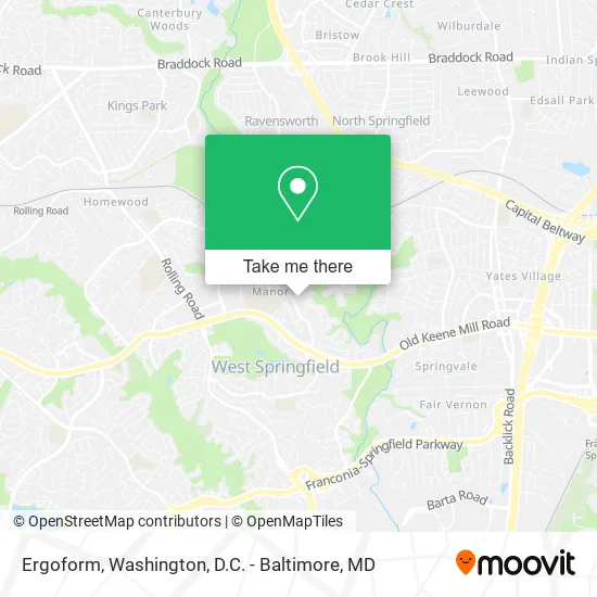 Mapa de Ergoform