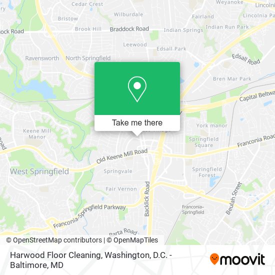 Harwood Floor Cleaning map