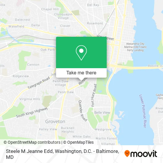 Mapa de Steele M Jeanne Edd
