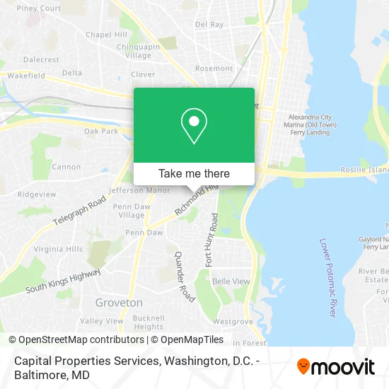 Mapa de Capital Properties Services