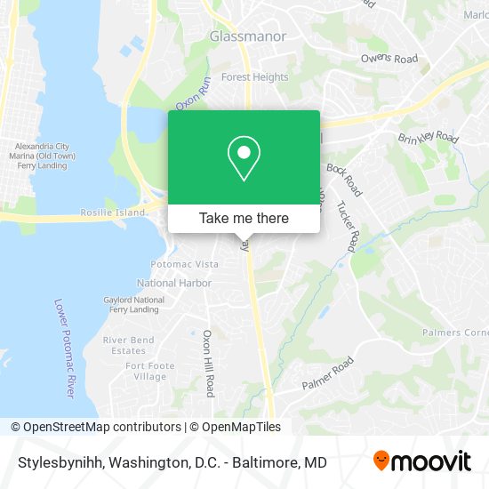 Stylesbynihh map