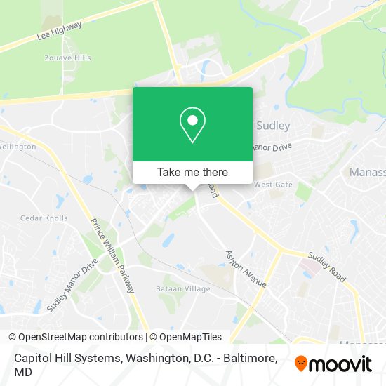 Capitol Hill Systems map