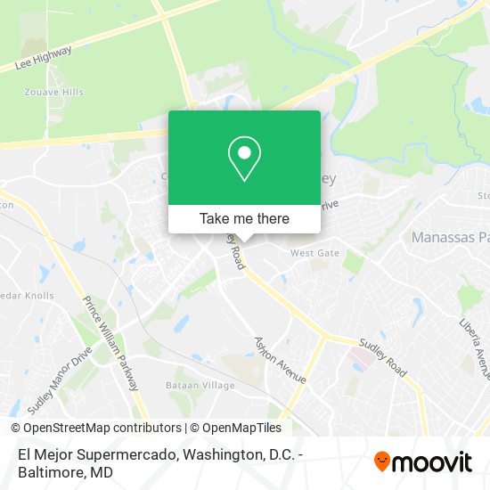 El Mejor Supermercado map