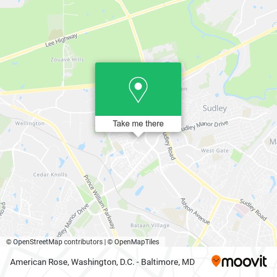 American Rose map