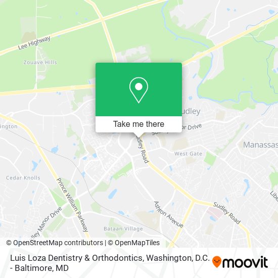 Luis Loza Dentistry & Orthodontics map