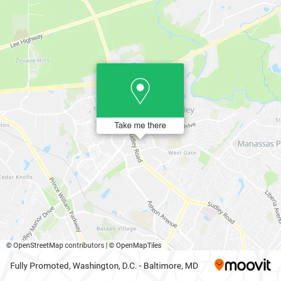 Mapa de Fully Promoted