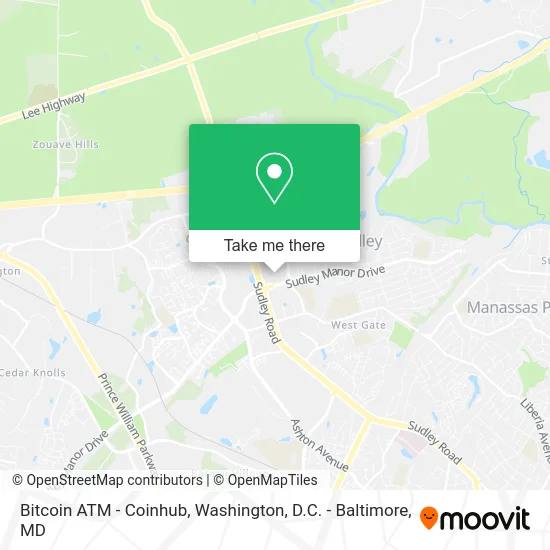 Bitcoin ATM - Coinhub map