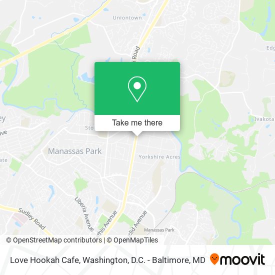 Mapa de Love Hookah Cafe